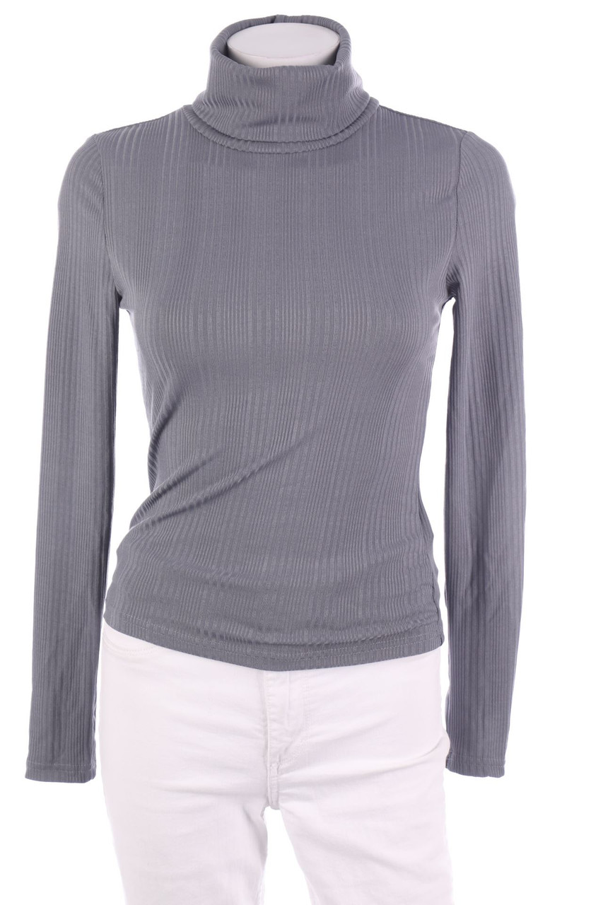 SHEIN - Longsleeve-Shirt mit Rollkragen - S