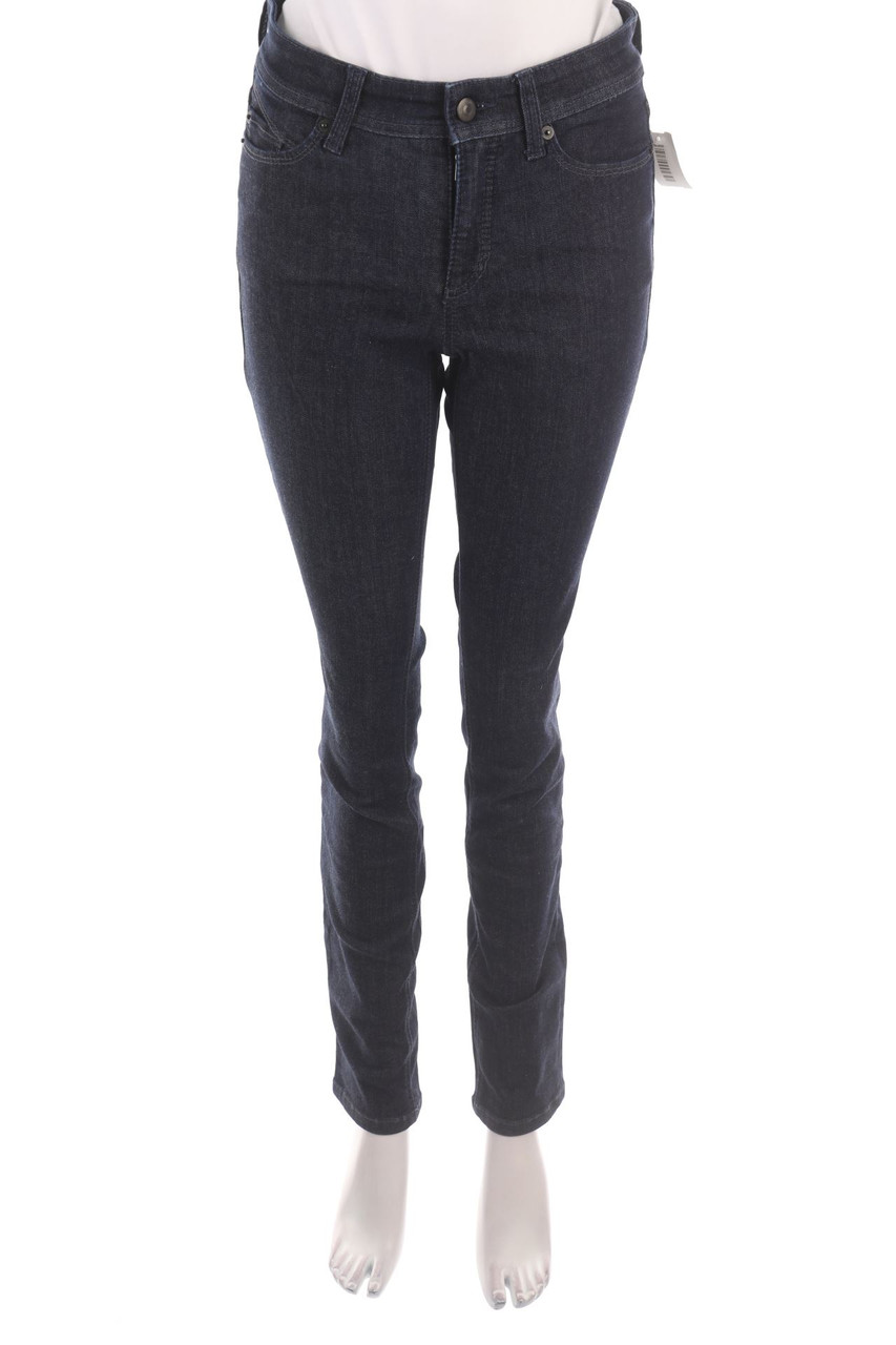 CAMBIO - Dark Denim Skinny-Jeans - S
