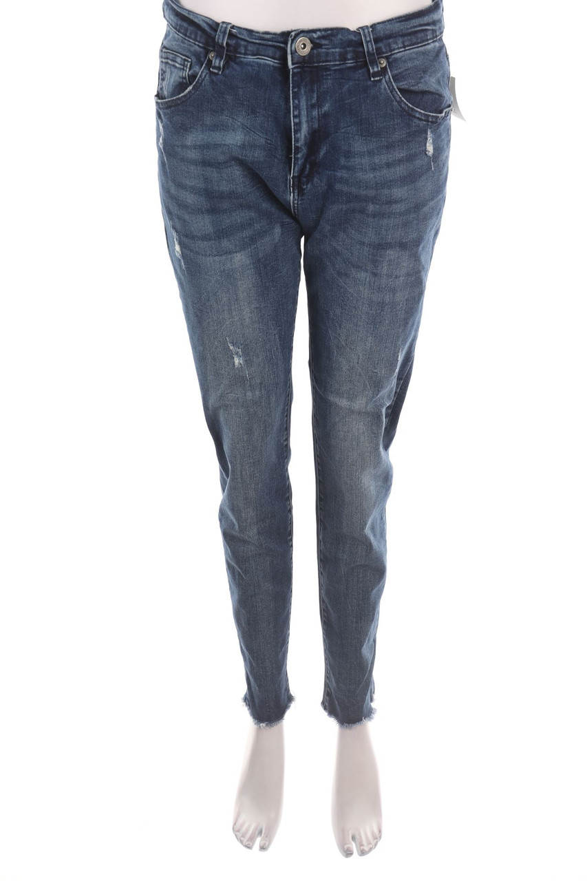 BIANCO - Used Look Skinny-Jeans - L