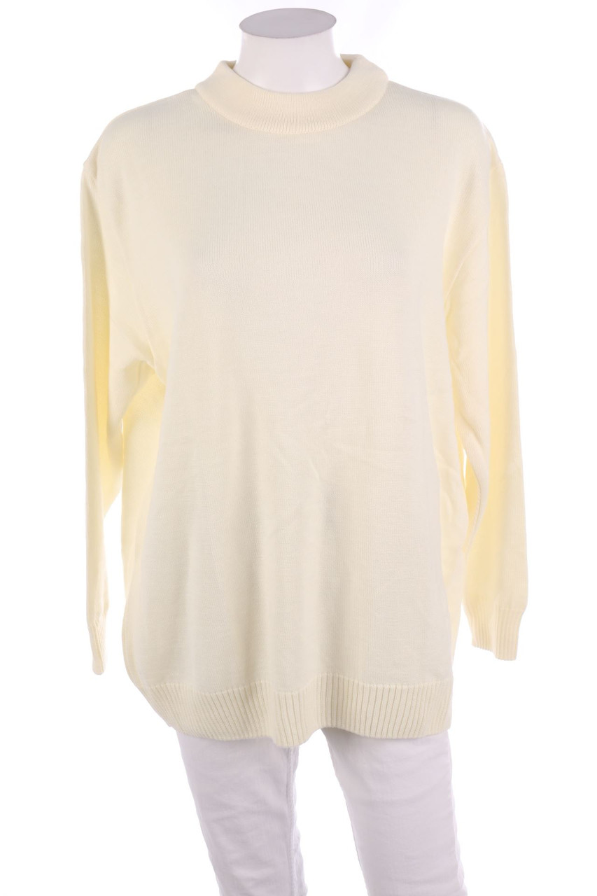 Ohne Label - Strick-Pullover mit Baumwolle - 50