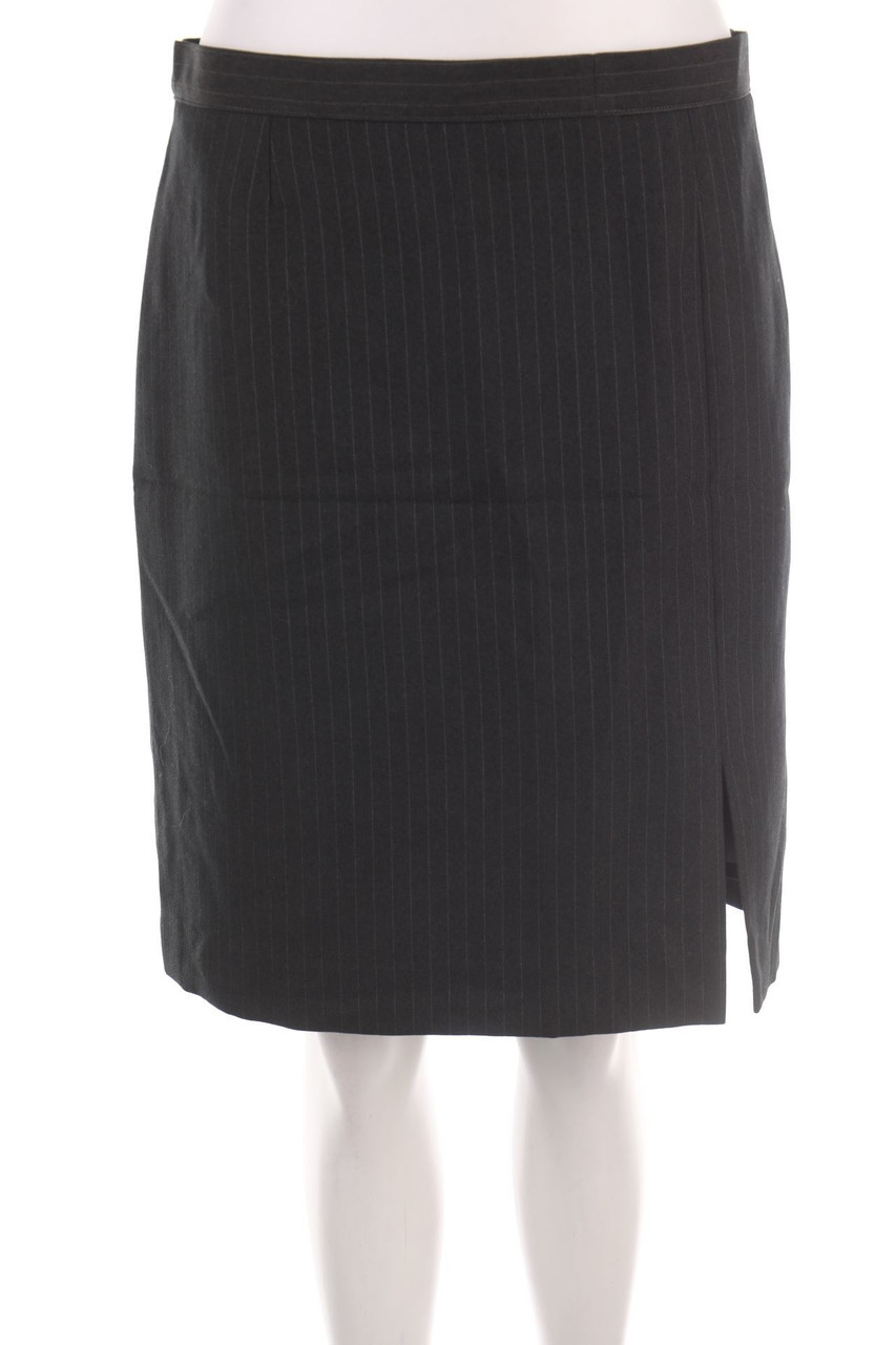 No Label - Skirt with Pinstripes - L