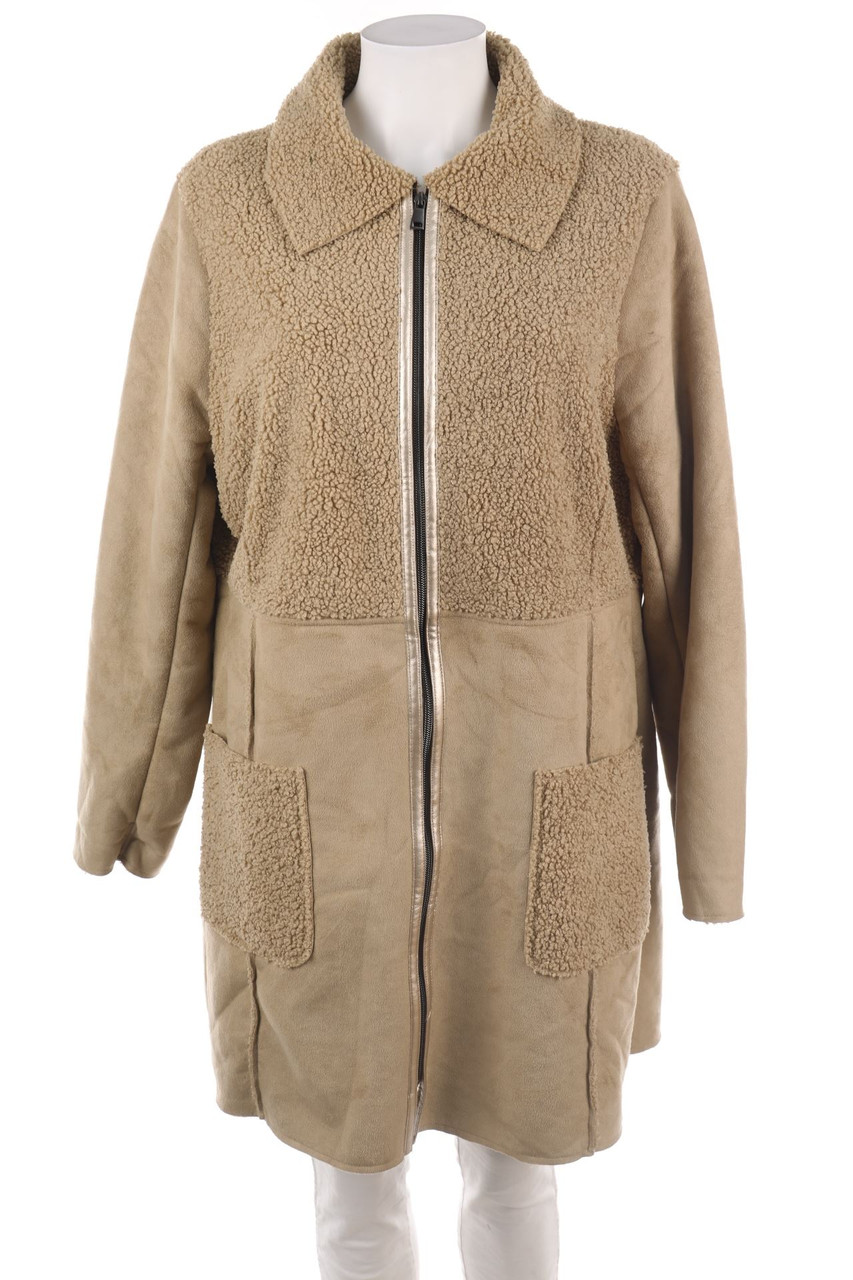 Laura Torelli - Faux Fur Coat - M