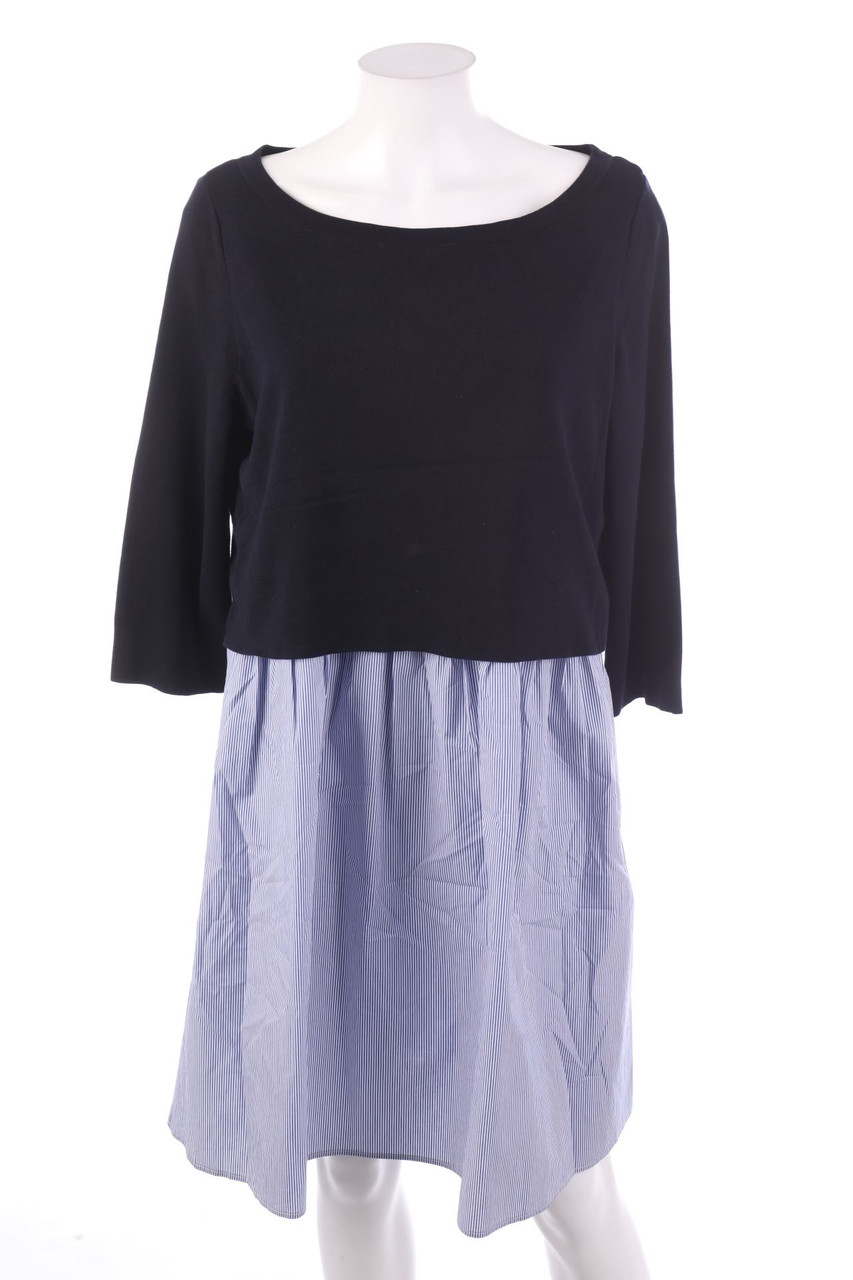 COS - Kleid aus Baumwolle mit Streifen - M