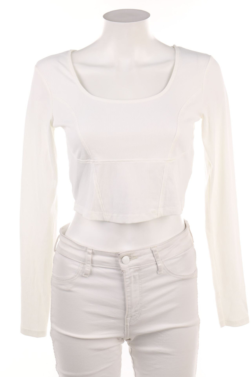 C&A - Cropped-Shirt - L