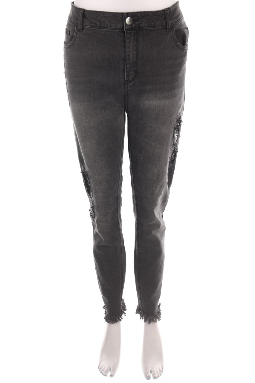 Janina - Destroyed Skinny-Jeans - 3XL