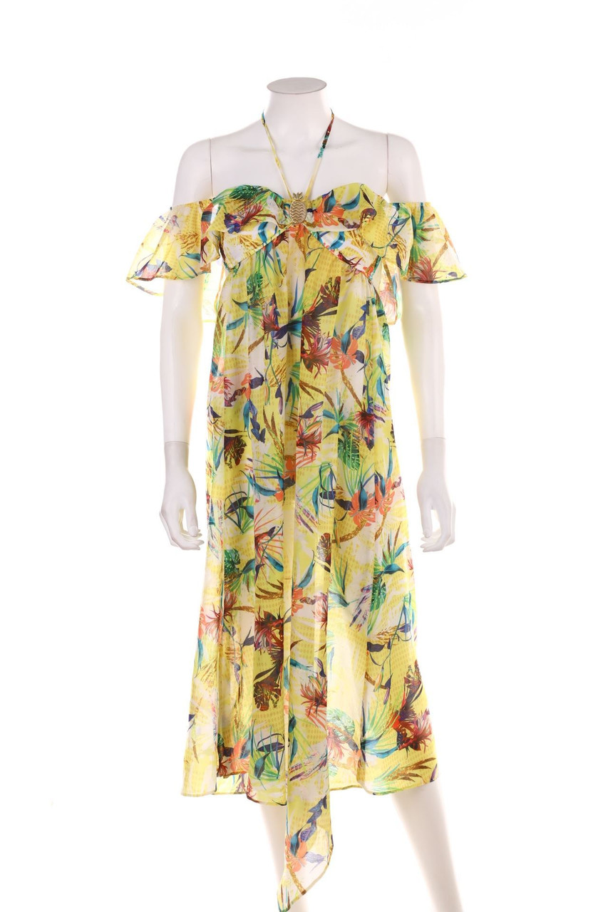 watercult - Beach-Carmen-Neckholder Maxi Dress - D 32-34