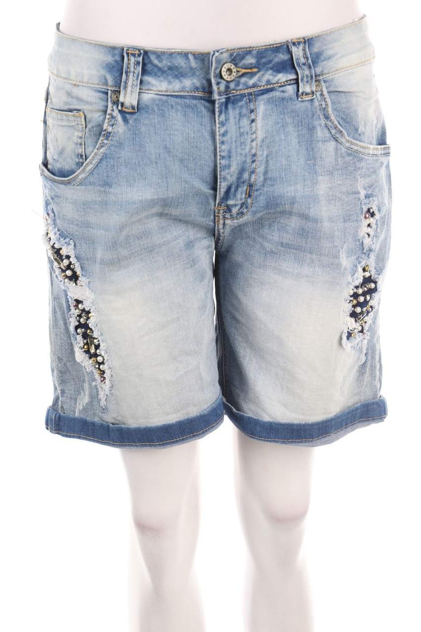 SECONDHAND - Used Look Jeans-Shorts - XL