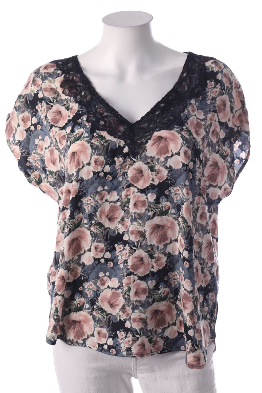 JACQUELINE de YONG - Kurzarm-Bluse - M