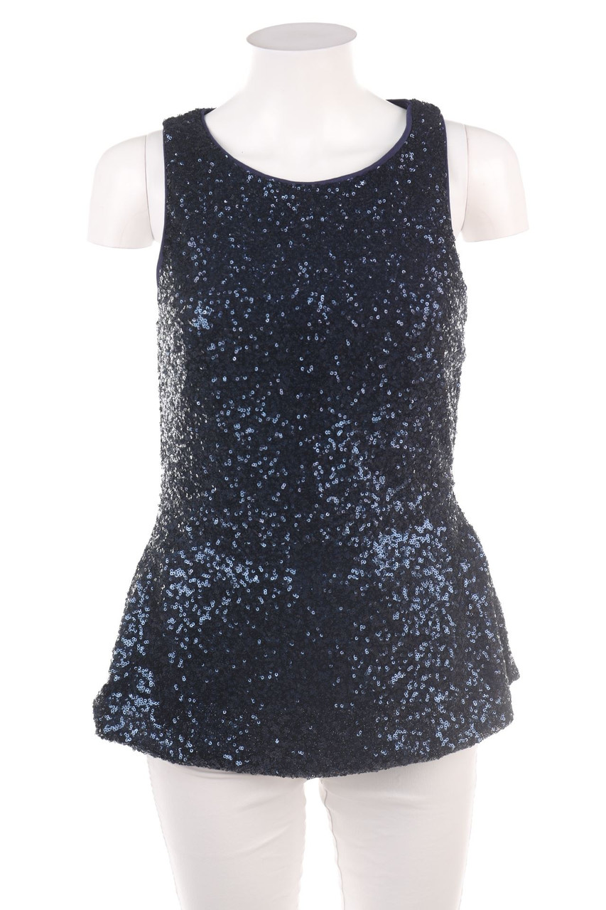 AMISU - Sequined Blouse Top - S