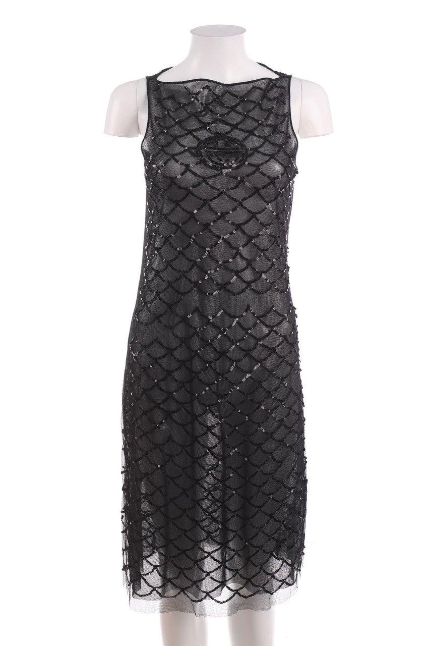 VIVIENNE TAM - Midi-Dress with Sequins - XS