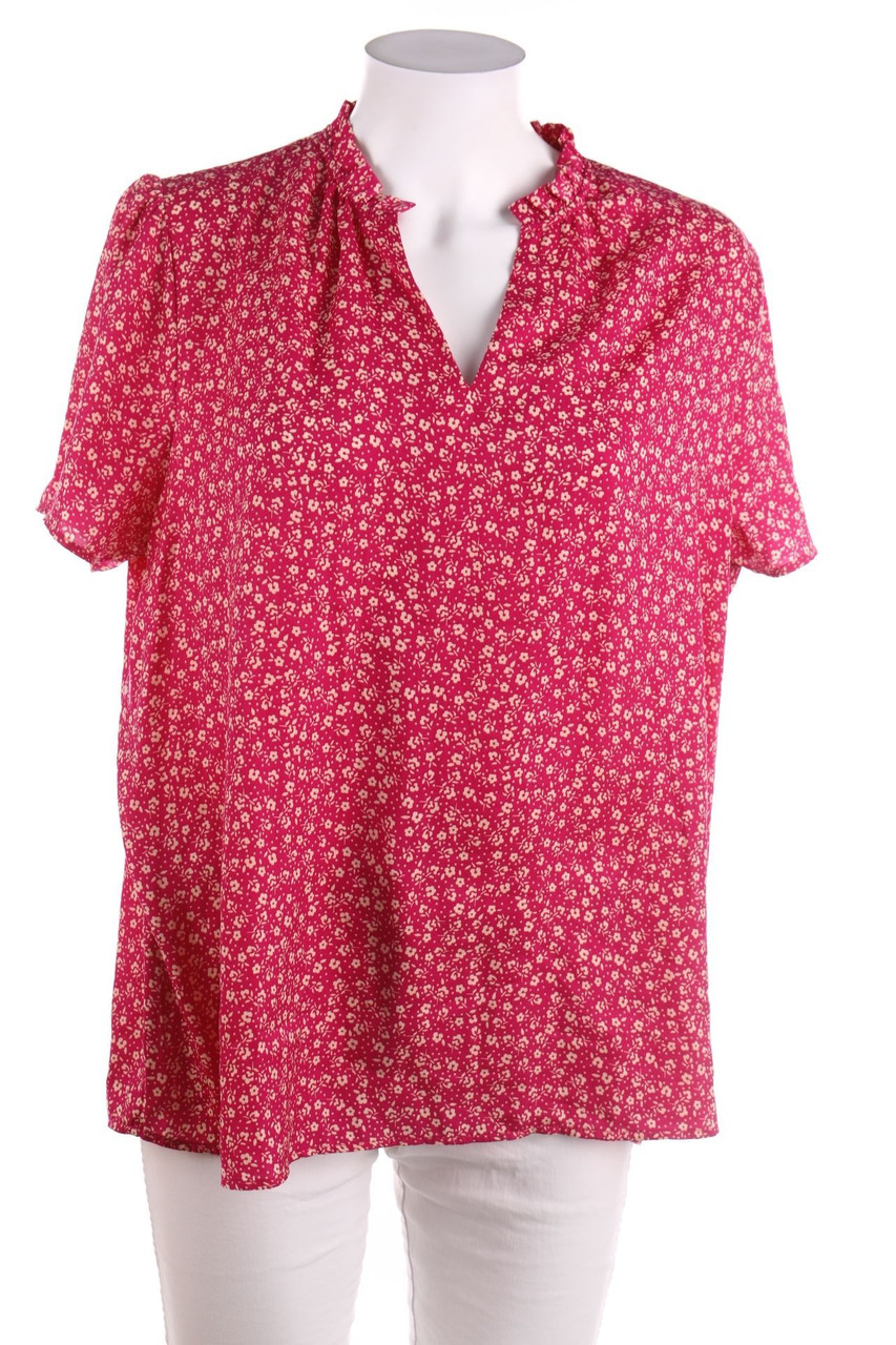 orsay - Shortsleeve Blouse with Flower Print - XL