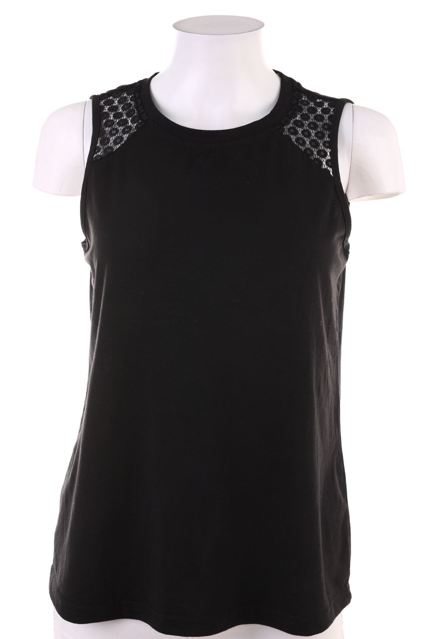 SHEIN - Top mit Spitzen-Einsatz - S