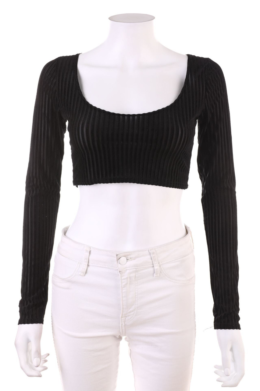 PRETTYLITTLETHING - Cropped-Shirt - XS