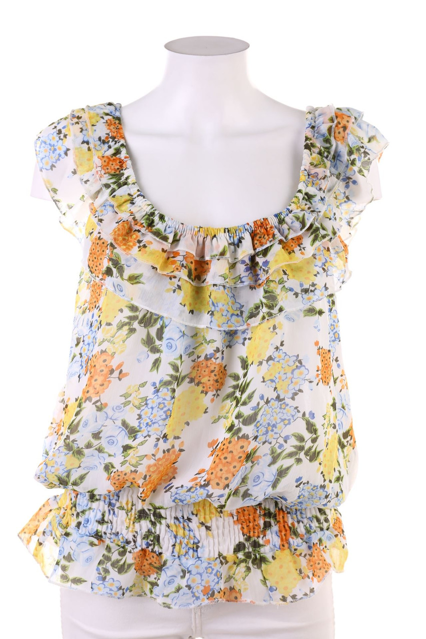 okay - Volant-Bluse - S