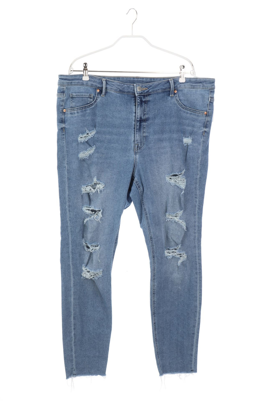 H&M - Destroyed Jeggings Jeans - 50