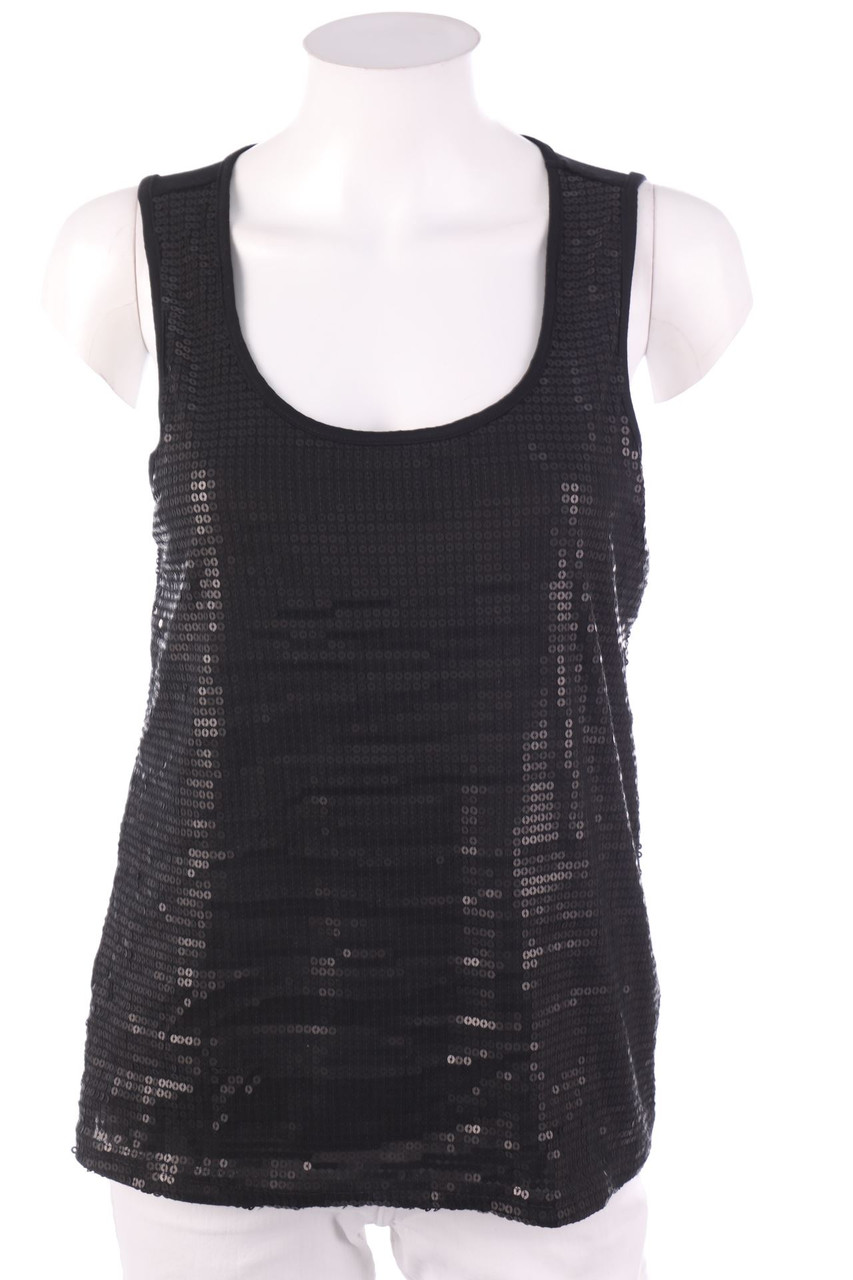 blue motion - Top mit Pailletten - S