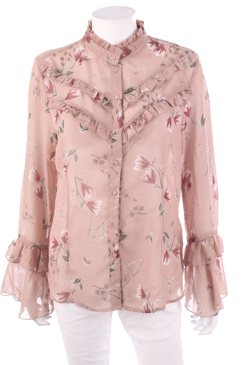 AMISU - Ruffled Blouse - L