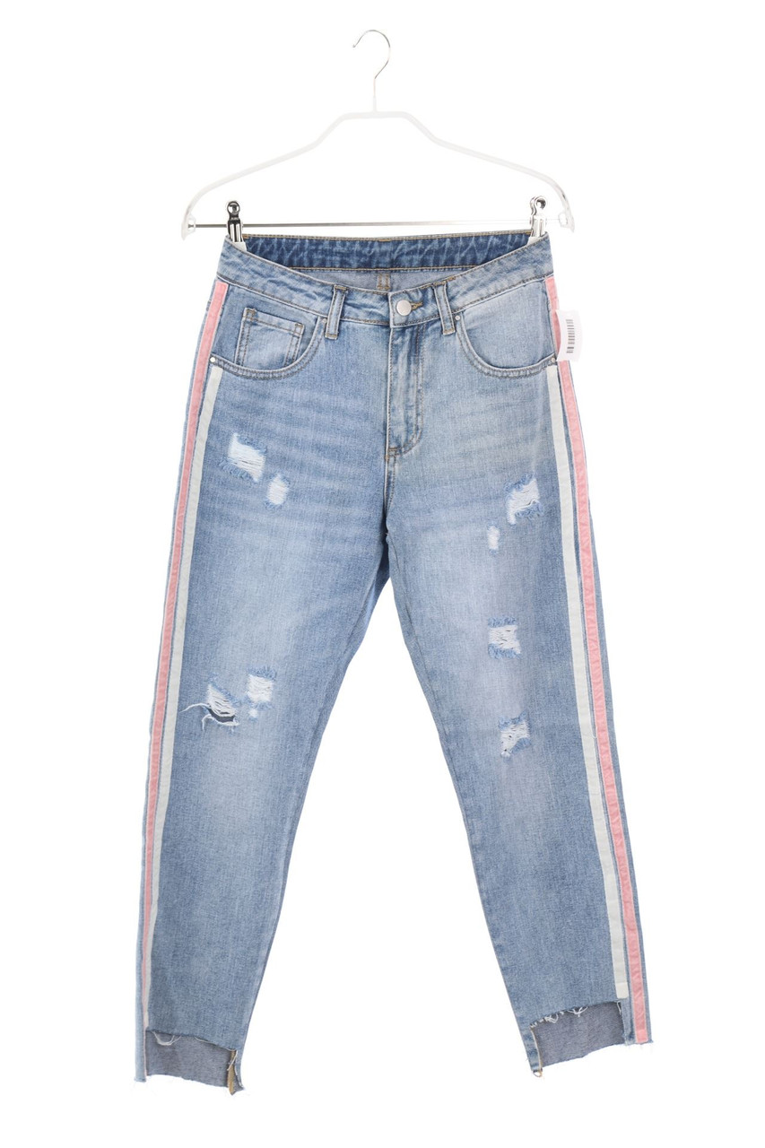 Ohne Label - Used Look Skinny-Jeans - XS