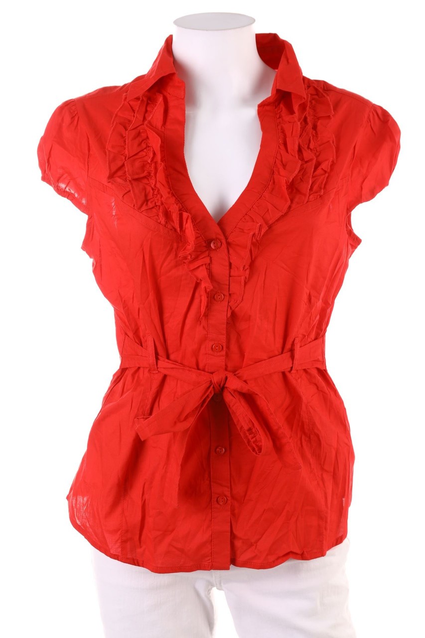 TALLY WEiJL - Ruffled Blouse - XL