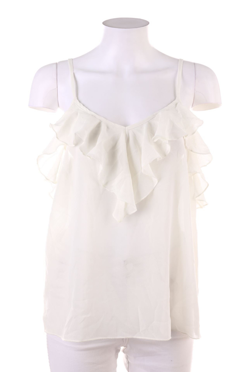 RAINBOW - Ruffled Blouse - L