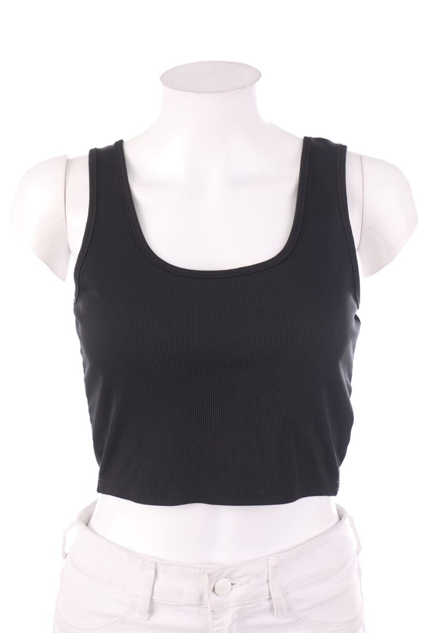 No Label - Basic-Cropped-Top - M