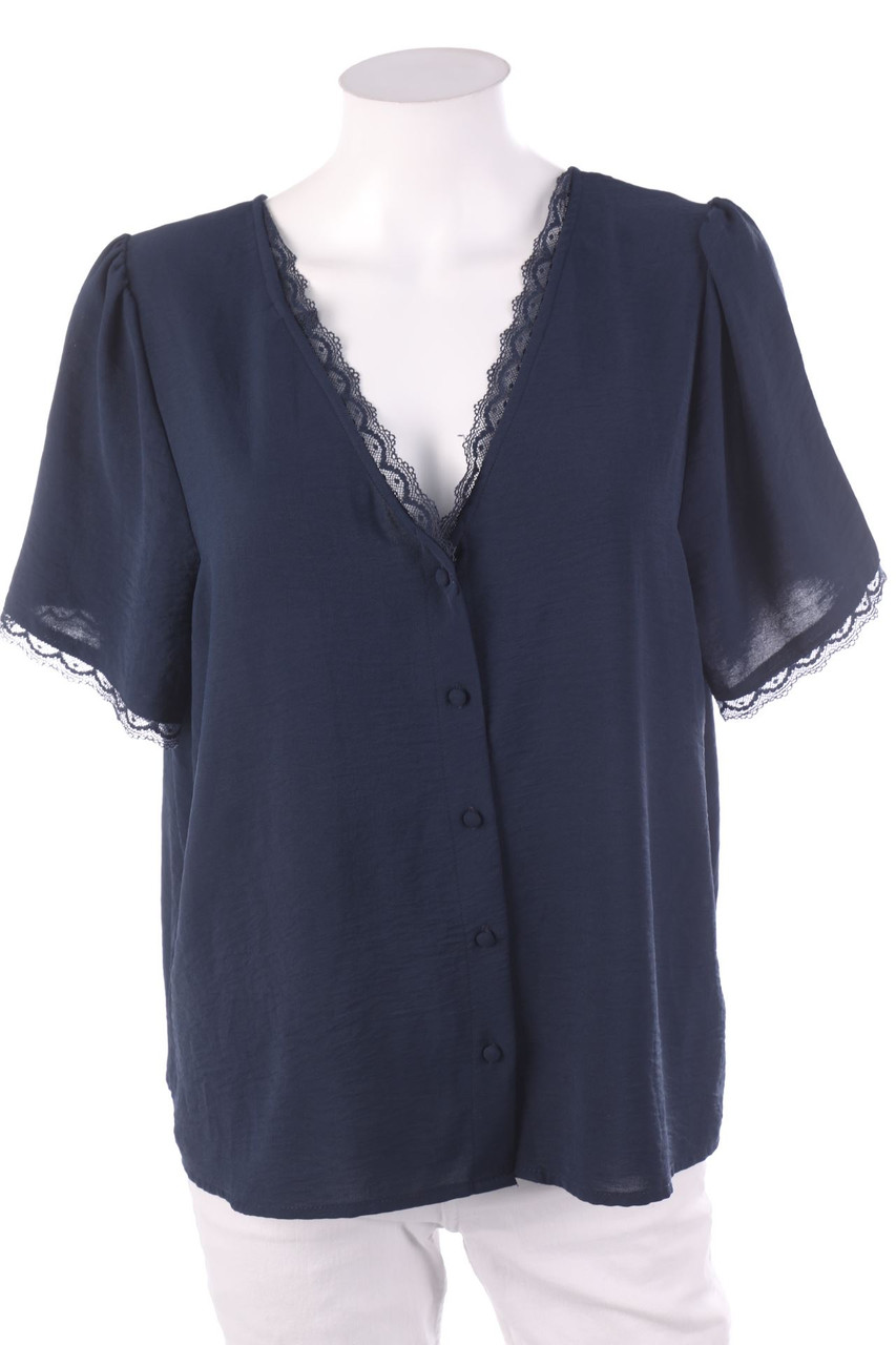 VERO MODA - Kurzarm-Bluse - XL