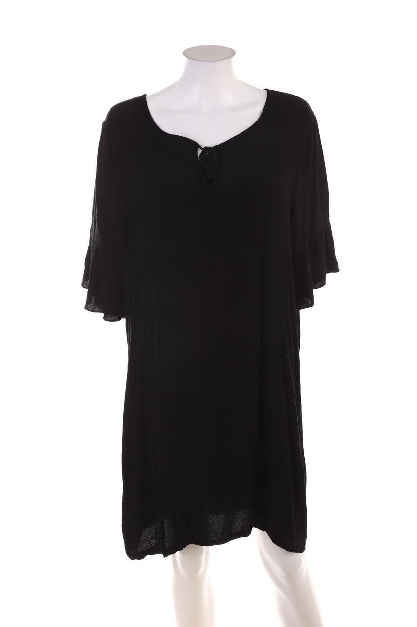 SURE - Kurzarm-Bluse mit Volants - D 48