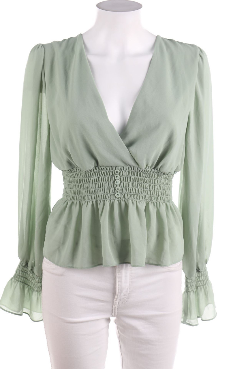 AMISU - Ruffled Blouse - L
