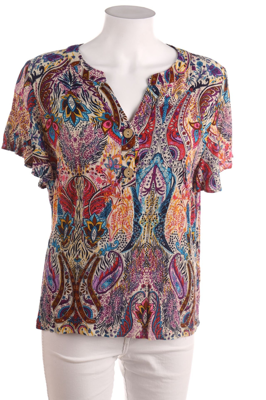 Laura Torelli - Shortsleeve Blouse - M