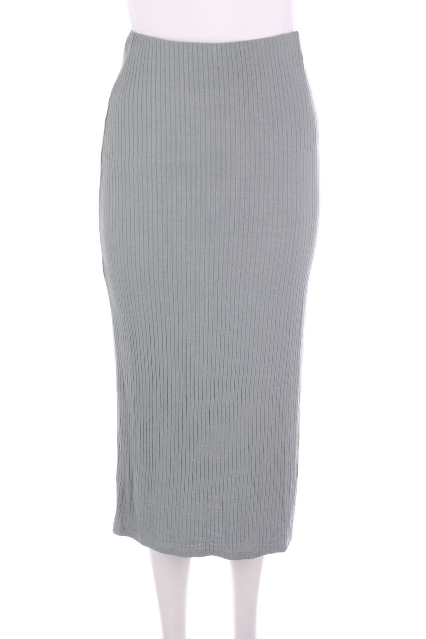 PULL&BEAR - Knitted Midi Skirt - S