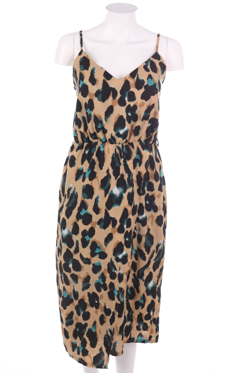 No Label - Maxi Dress with Leo Print - D 38
