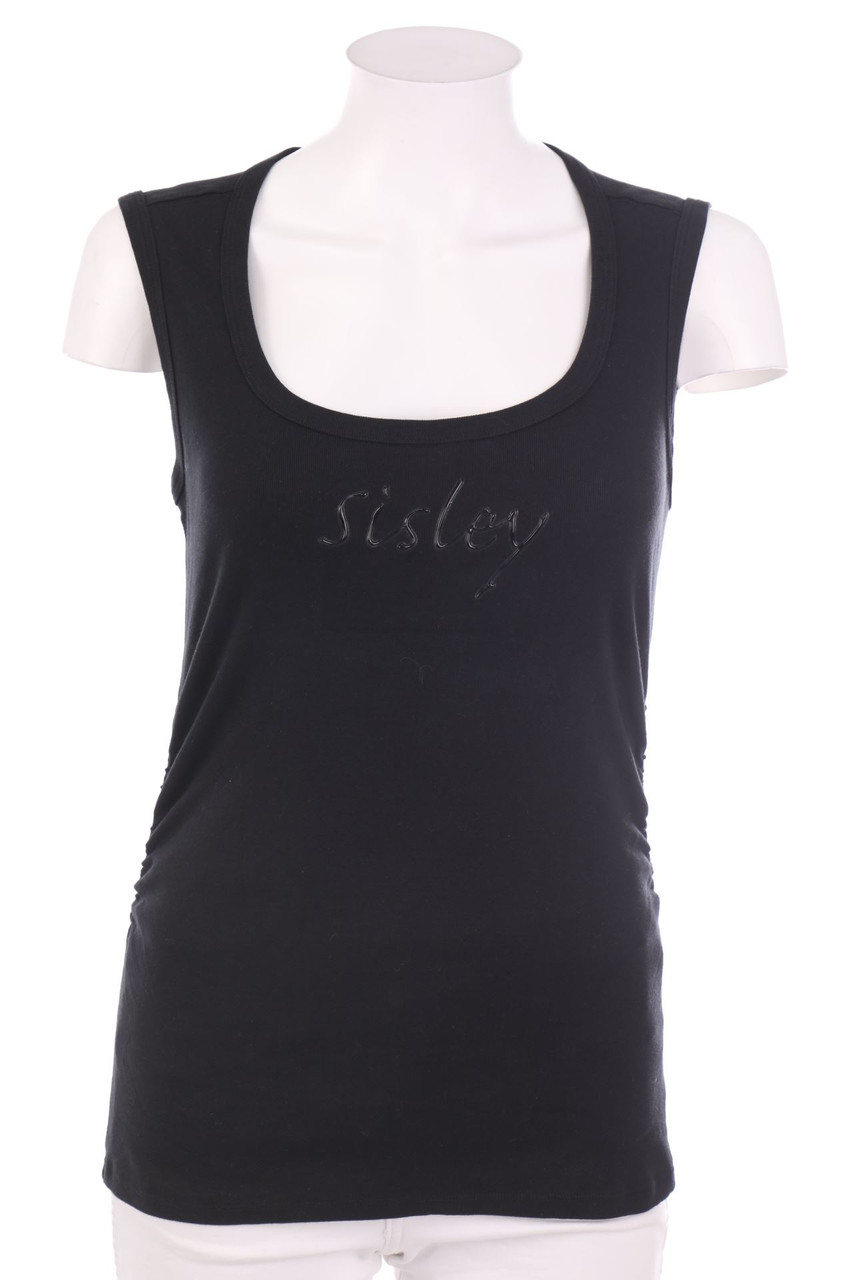 SISLEY - Top mit Logo-Print - D 34