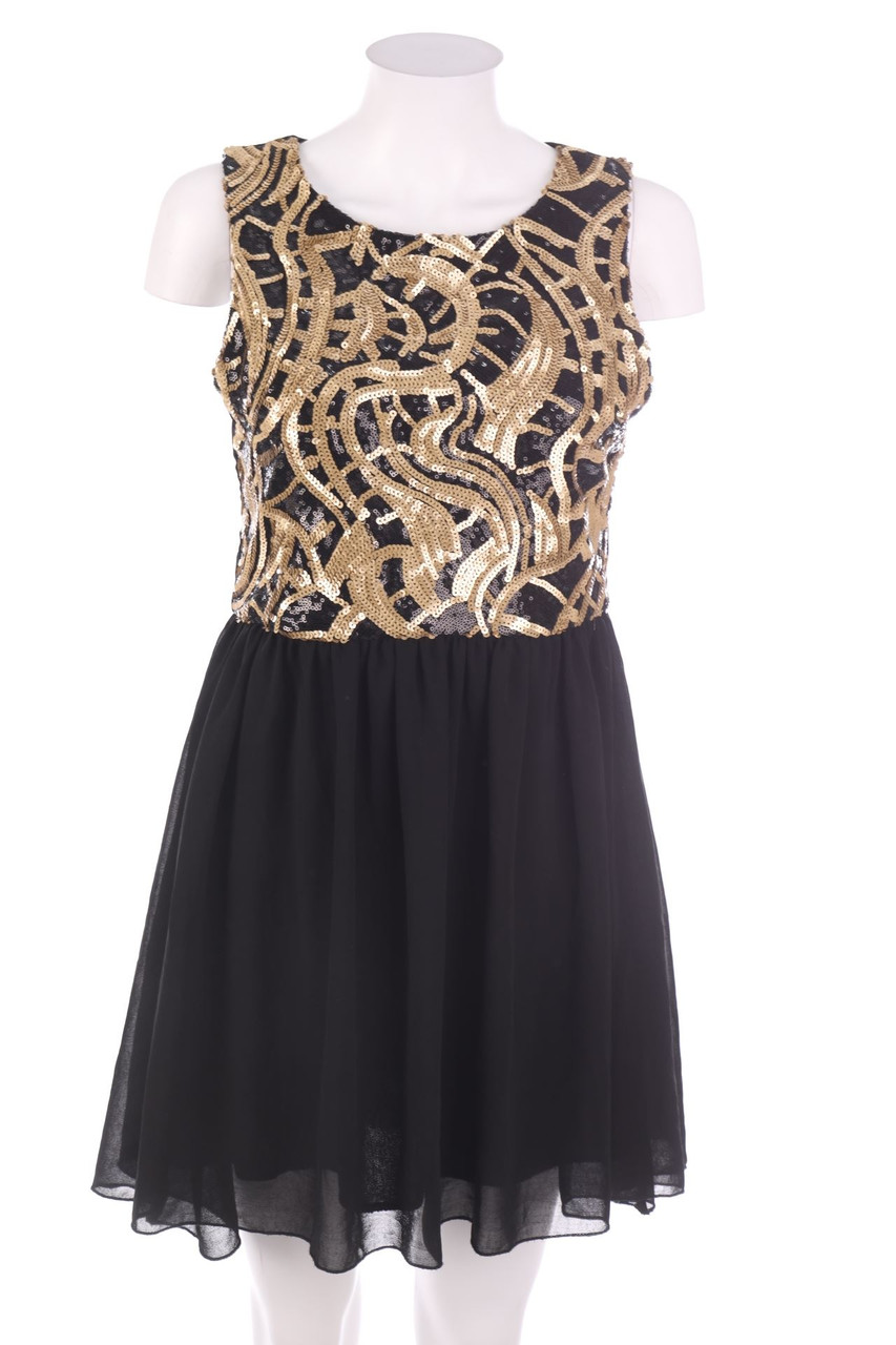 Parisian Collection - Sequined Cocktail Dress - D 38