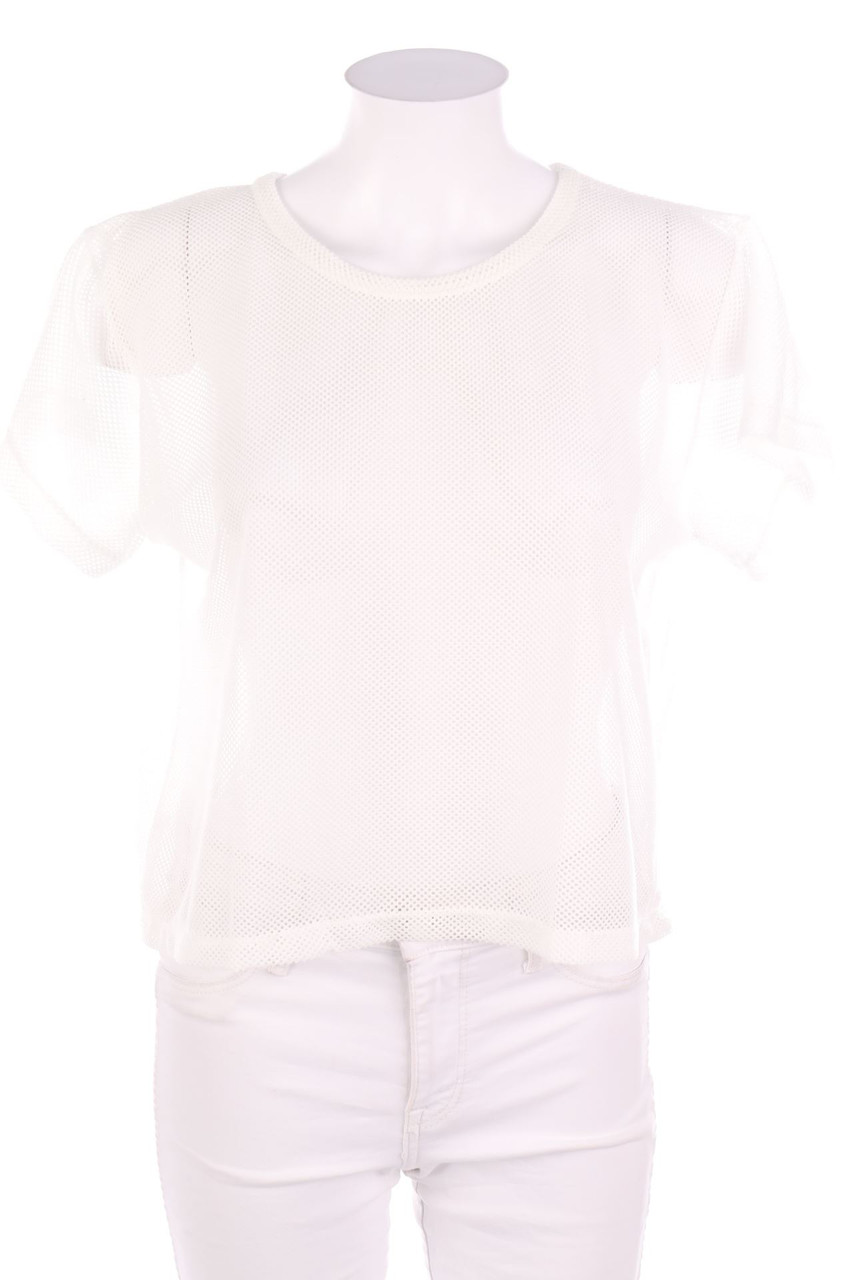 No Label - Mesh-Shortsleeve-Shirt - XL