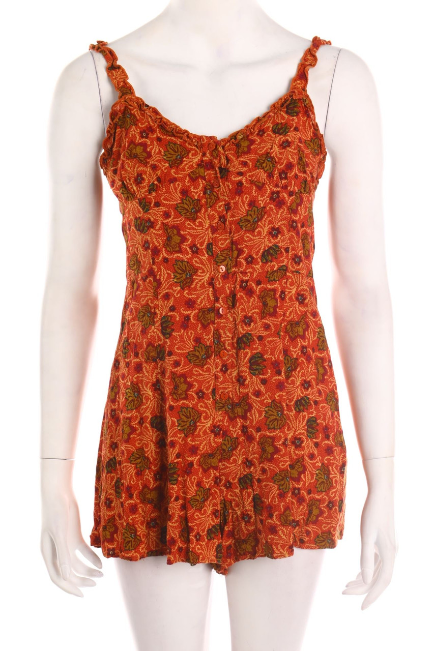 URBAN OUTFITTERS - dress with Flower Print - L
