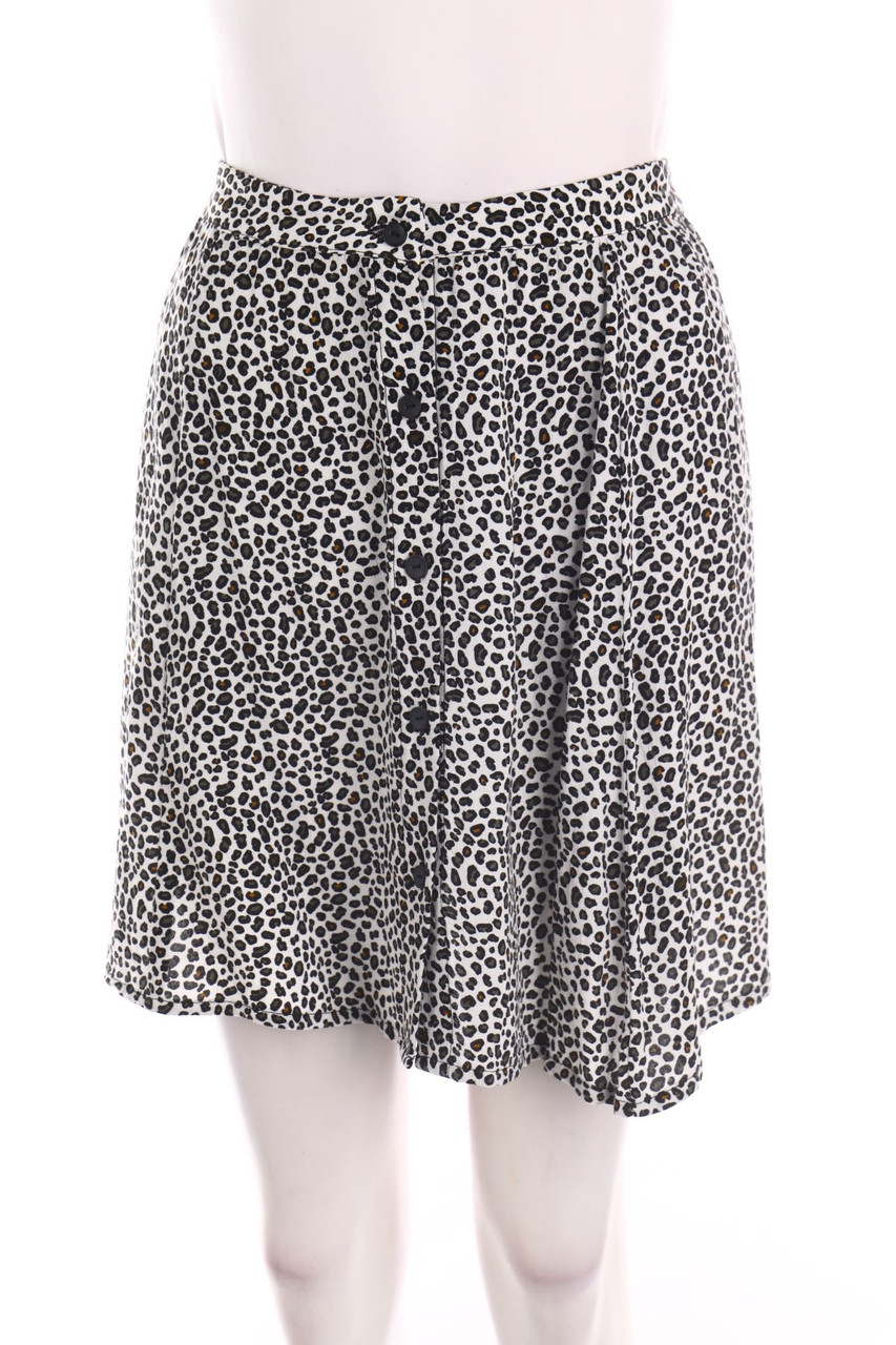No Label - Skirt with Animal Print - M