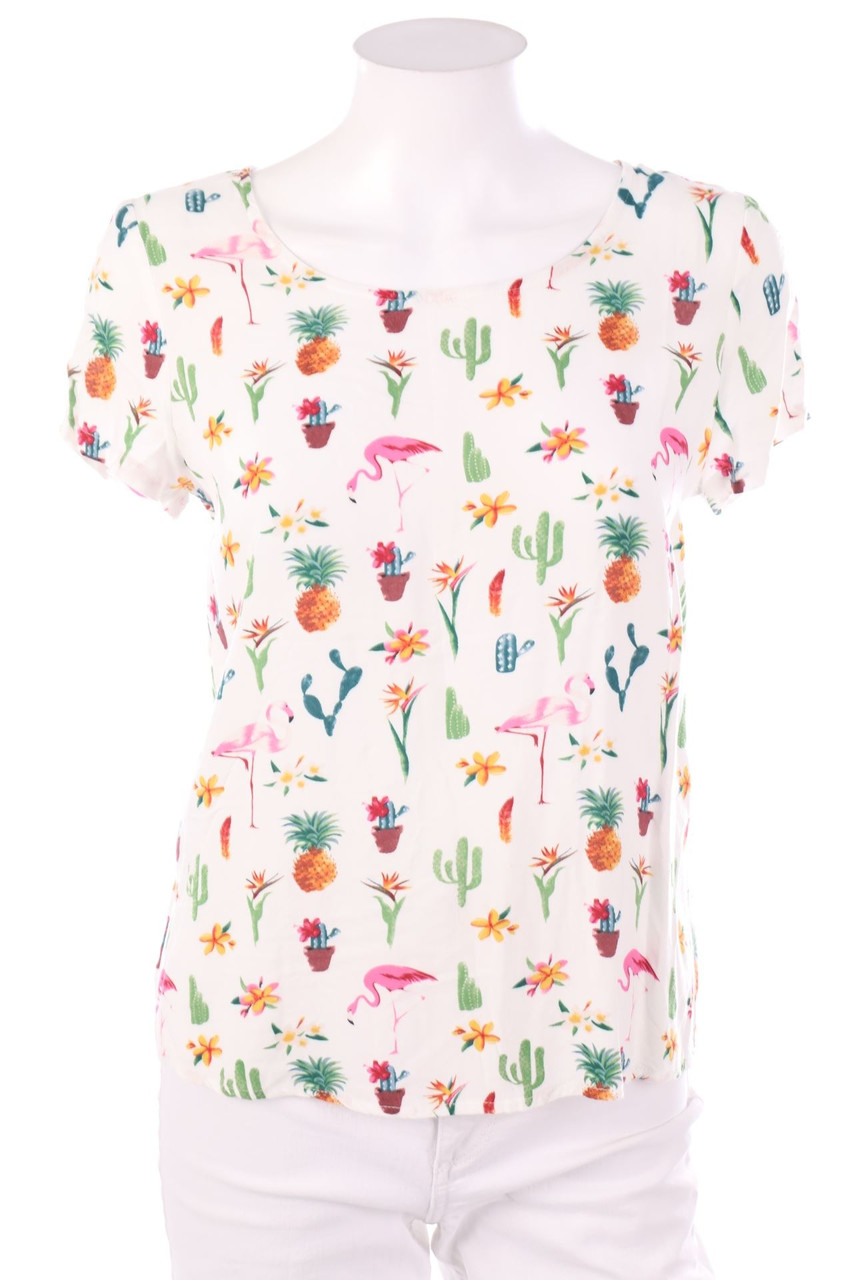 ONLY - Kurzarm-Bluse - XS