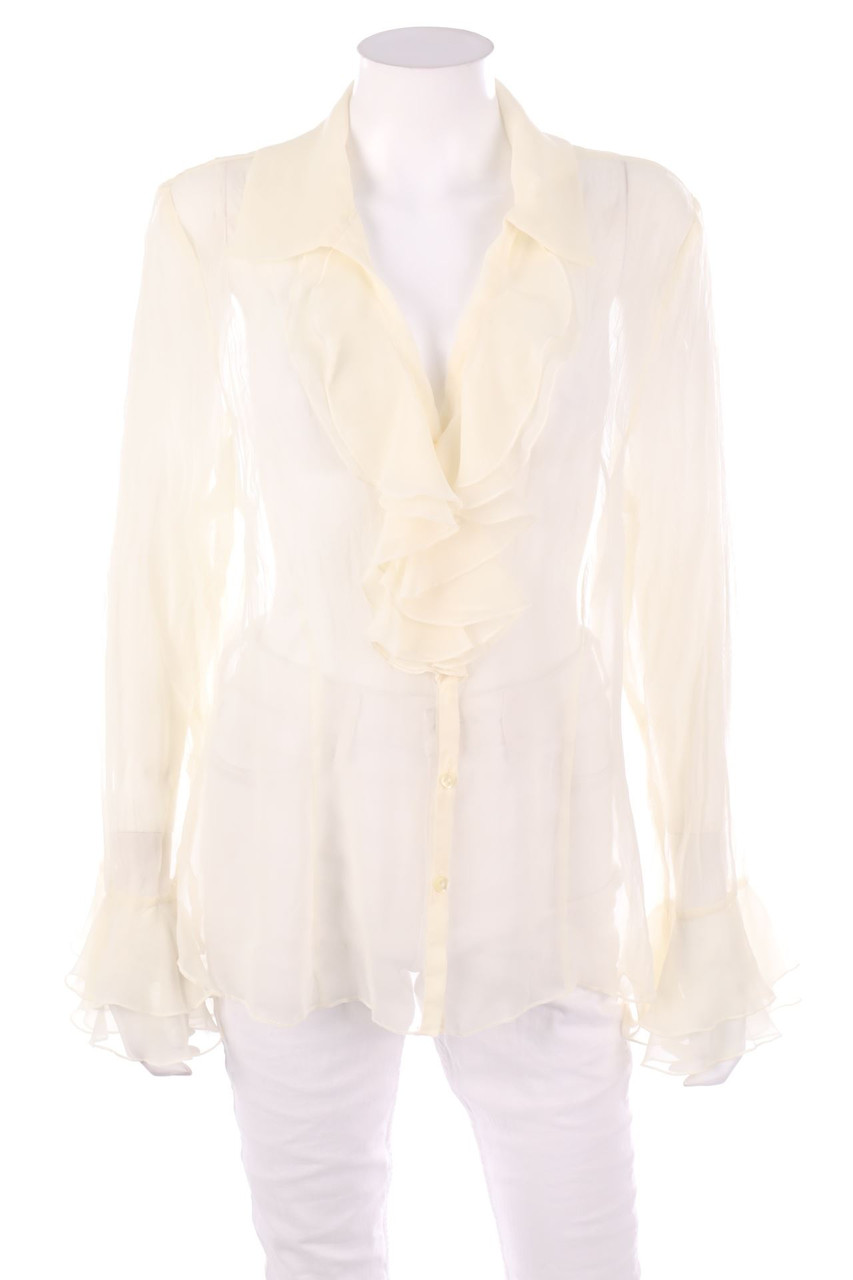 M MADELEINE - Ruffled Blouse - XL