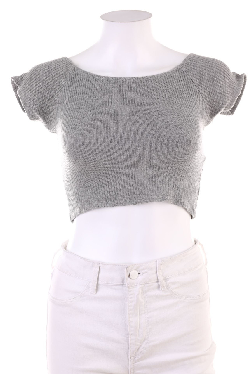 PULL&BEAR - Cropped-Shirt - S