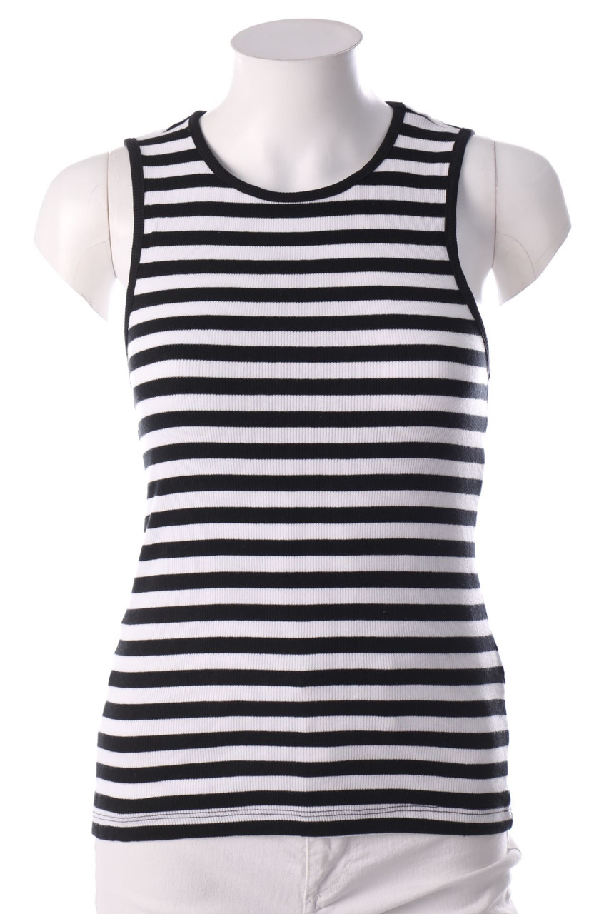 No Label - Tanktop with Stripes - S