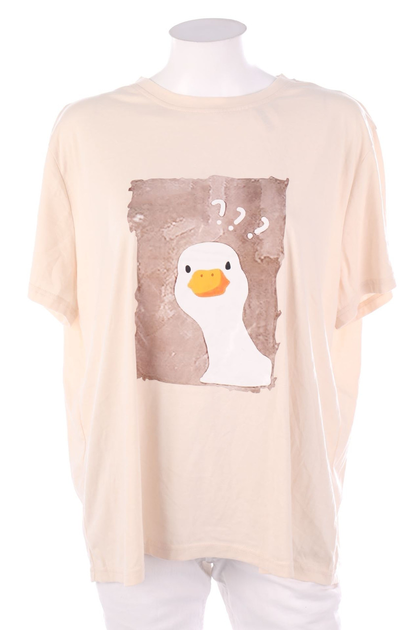 SHEIN - Shortsleeve-Shirt with Print - 2XL