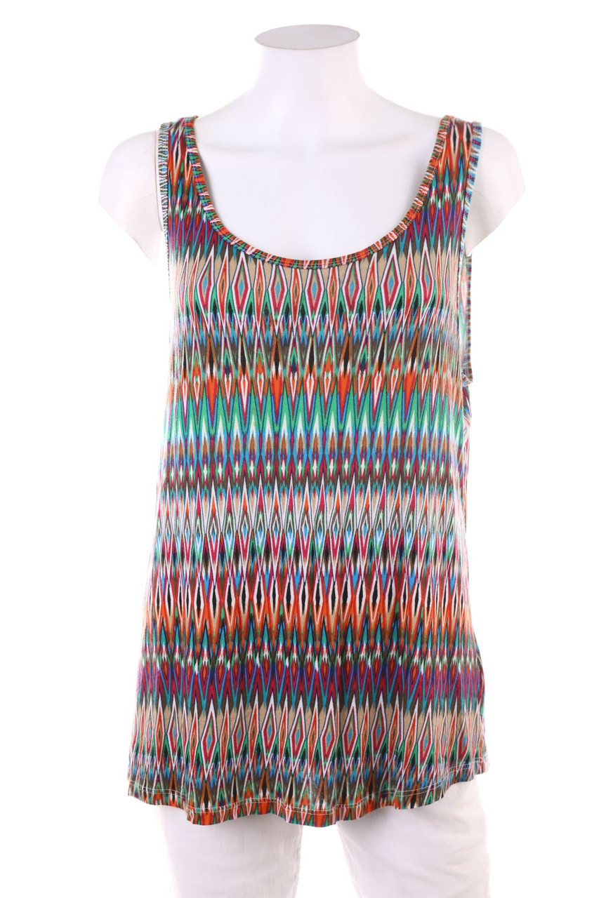 Laura Torelli - Tanktop with Pattern - M