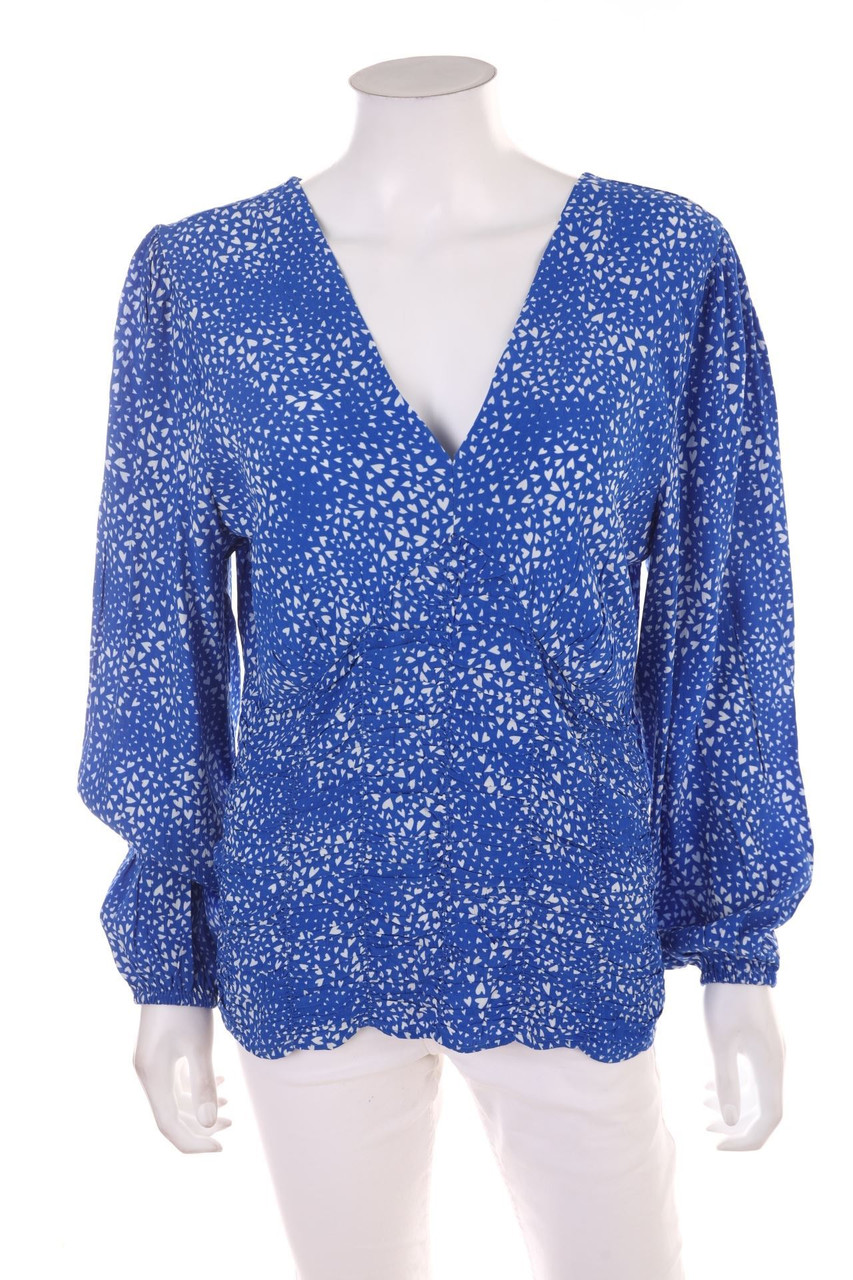 No Label - Blouse with Ruffles - D 46