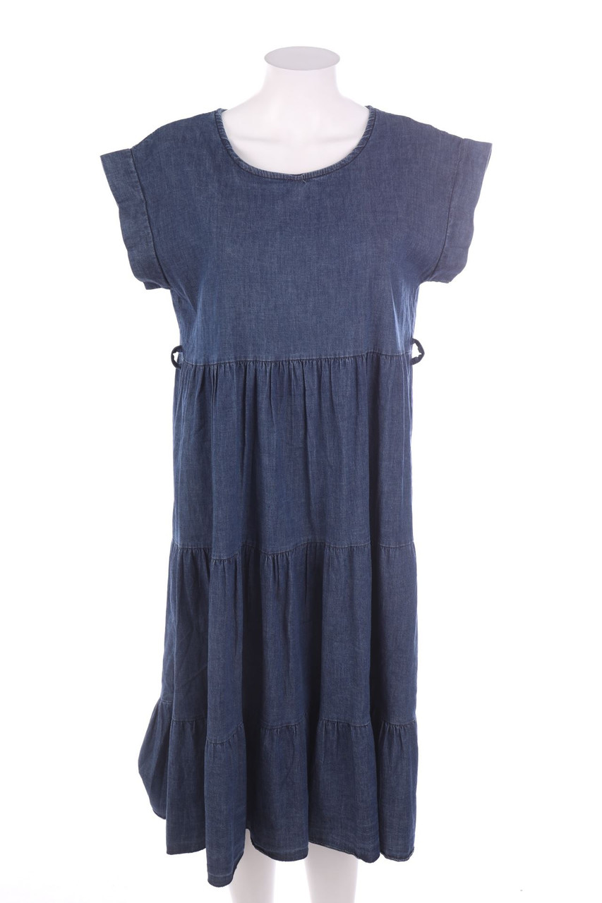 No Label - Shortsleeve-Denim Dress - D 40