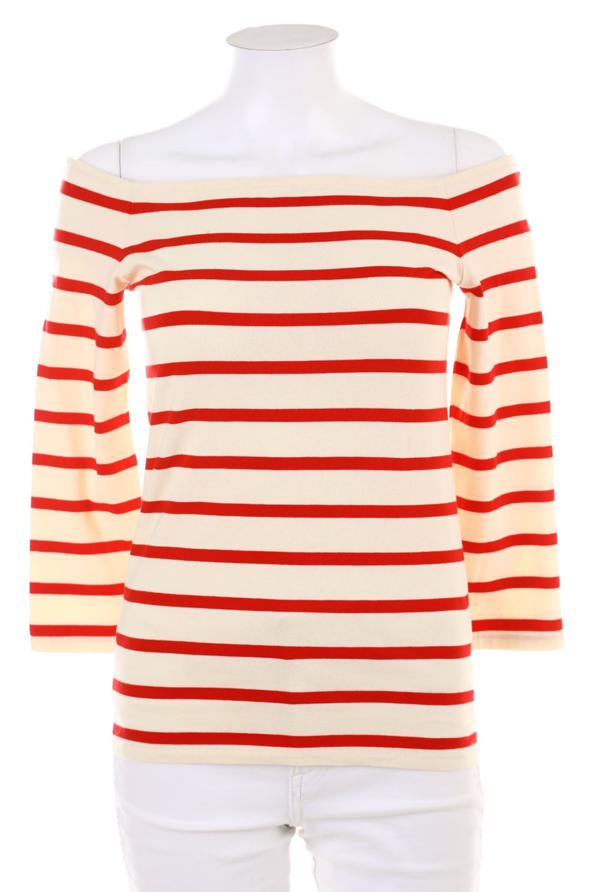 ESPRIT - Carmen-Shirt with Stripes - XS