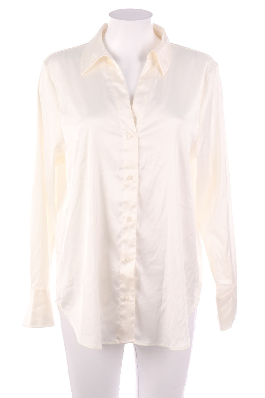 H&M - Satin-Hemd-Bluse - M