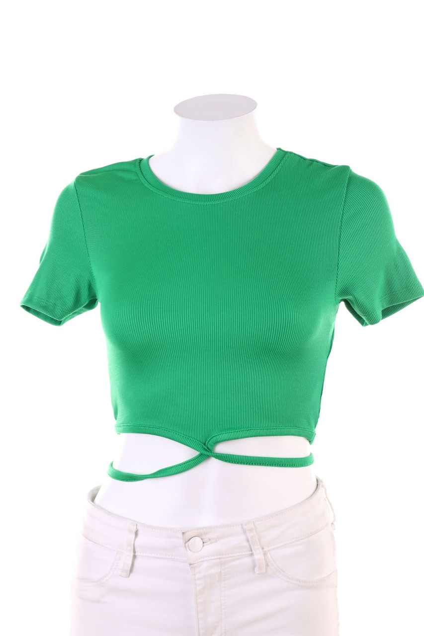 AMISU - Cropped-Shortsleeve-Shirt - S