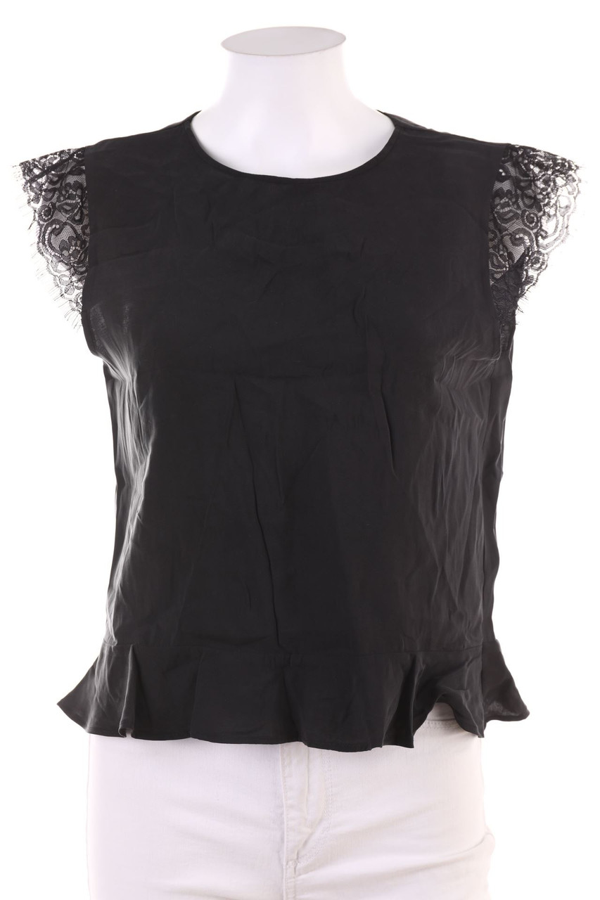 ZARA - Kurzarm-Bluse - M