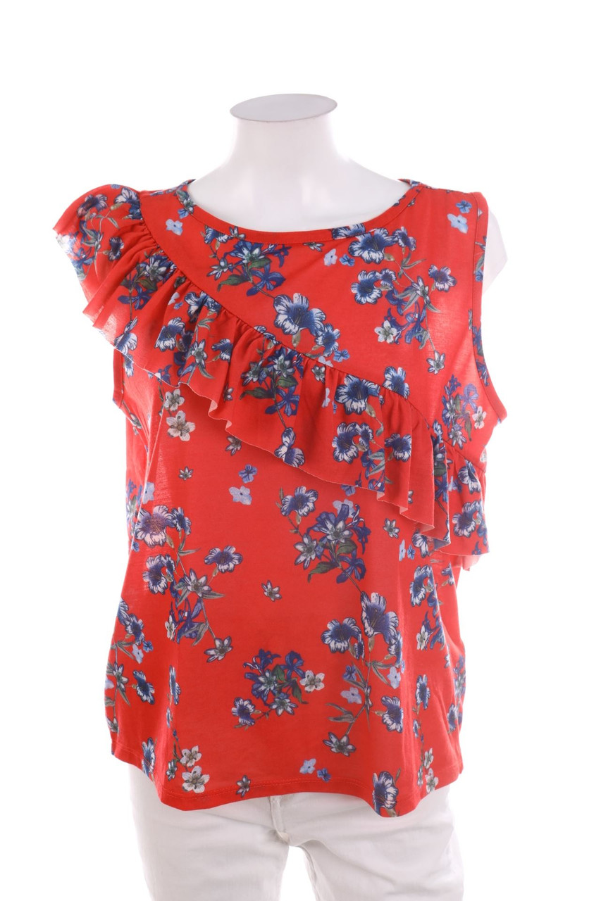 COLOURS OF THE WORLD - Top mit Blumen-Print - M