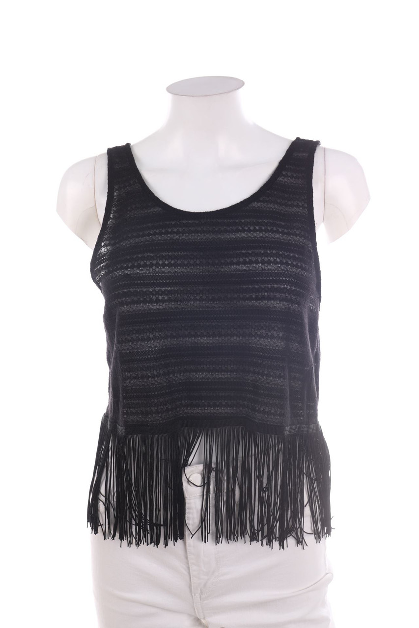 H&M - Top mit Fransen - M